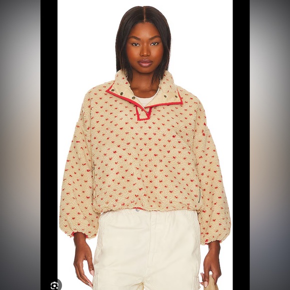 The GREAT. Countryside Fleece Pullover Size 2 - Picture 1 of 9